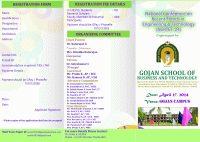 National Conference on Recent Trends in Engineering and Technology (NCRTET'24) National Conference Poster